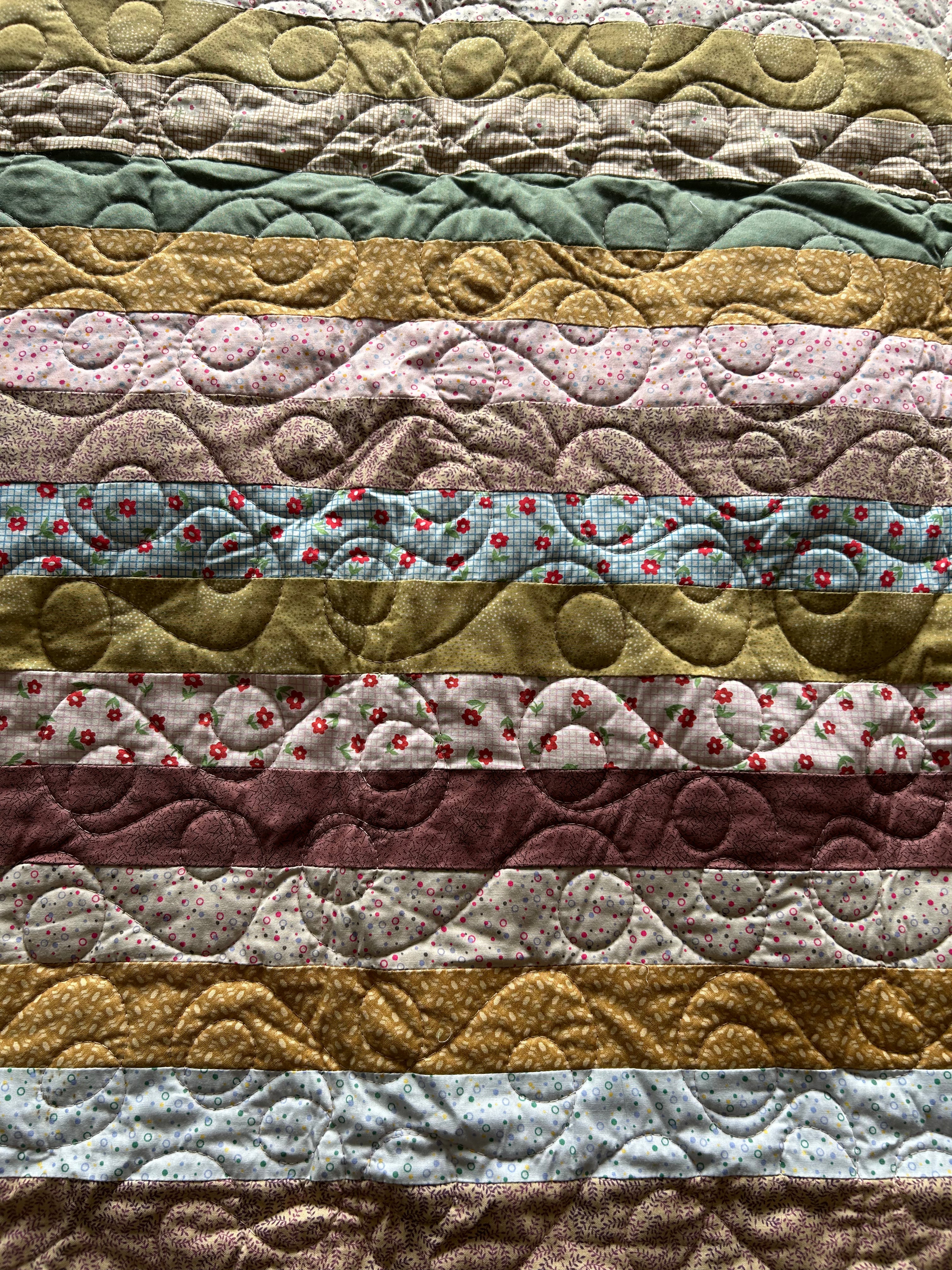 Sing bed quilt